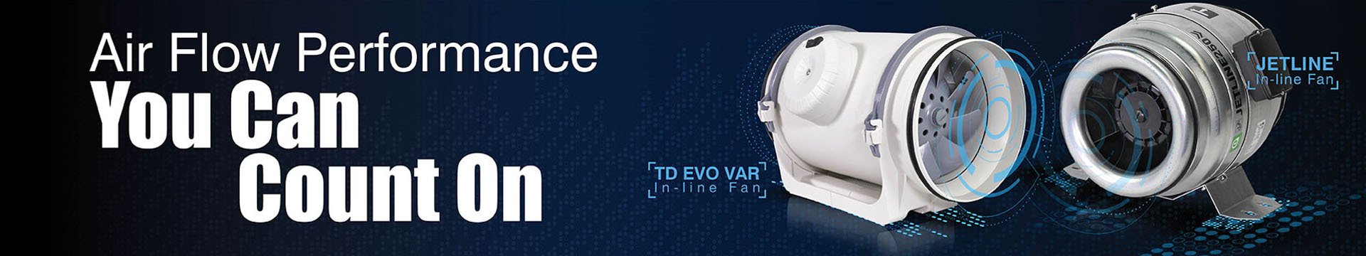 In-line fans - Air flow performance you can count on