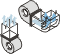 Bends on fan discharge Bends on fan discharge
