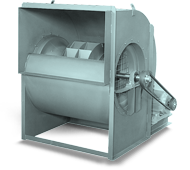 Double-Width, Double Inlet Blower with Aerofoil Blades