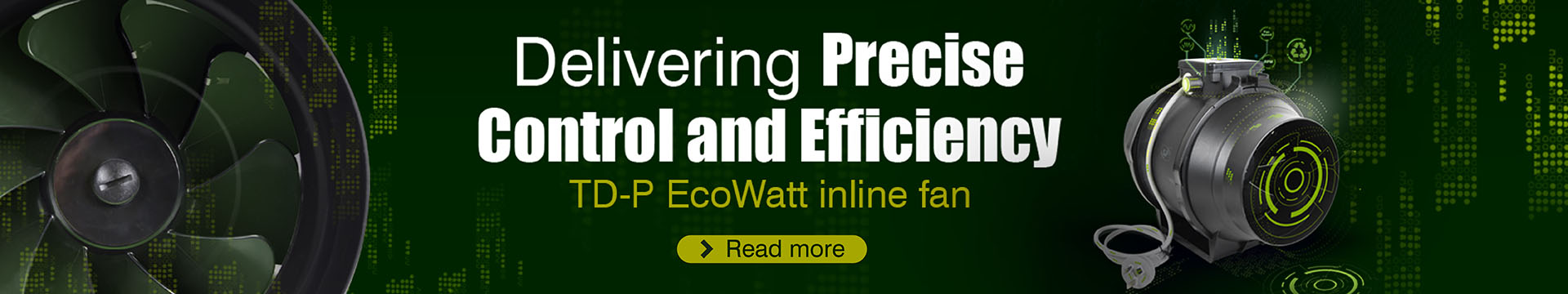 TD P Ecowatt Series - Mixed-Flow Fans